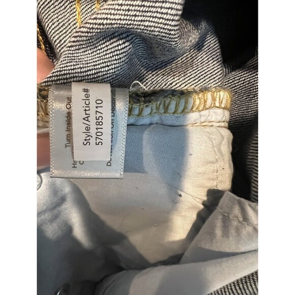 Boston Proper Distressed Studded Jeans Size 10 Embellished Excellent Condition - Picture 5 of 14